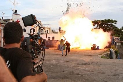 Burn Notice Explosion